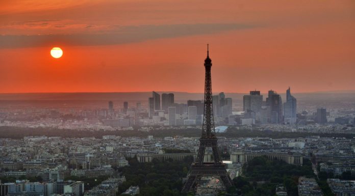 Parigi e la tour eiffel