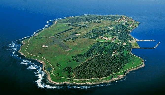 Robben Island a Cape Town