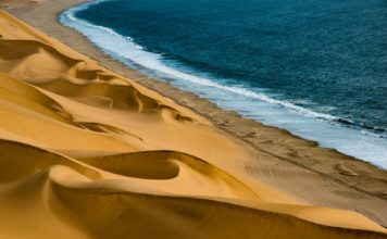 Dune e mare in Namibia