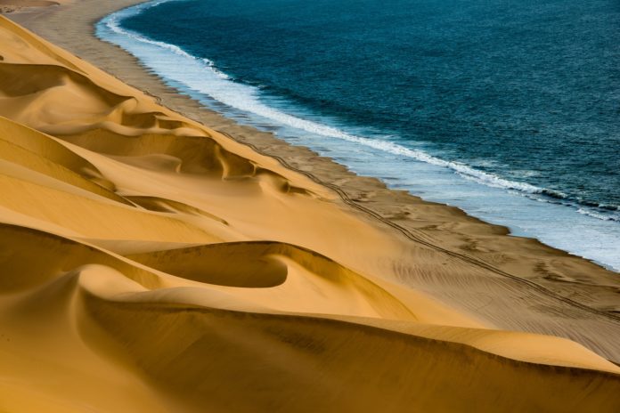 Dune e mare in Namibia