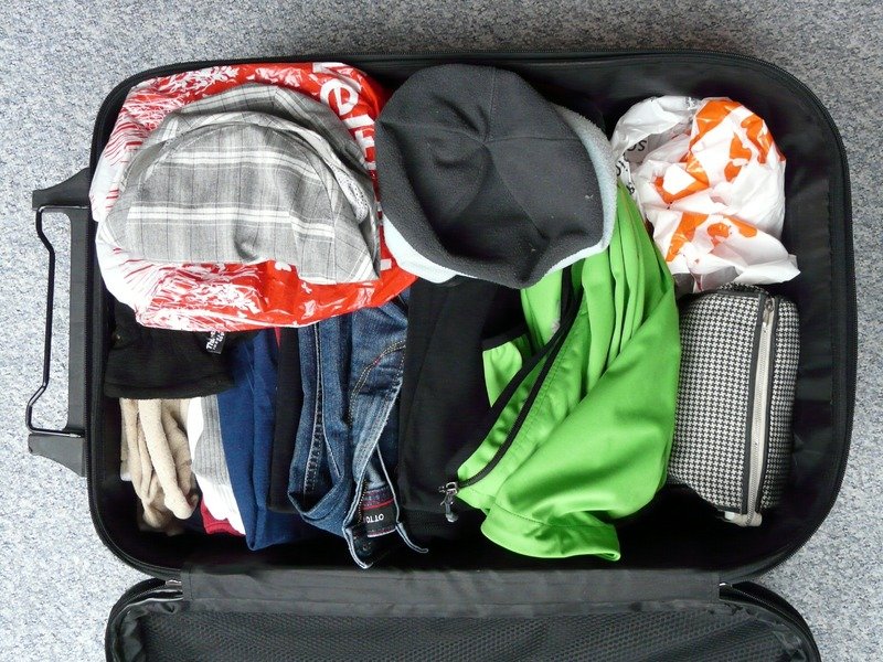 organizzare la valigia per le vacanze