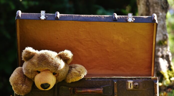 valigia per le vacanze