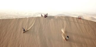 sandboarding