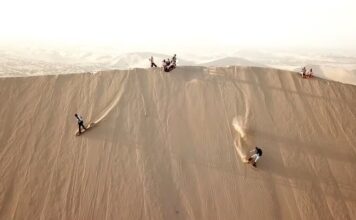 sandboarding
