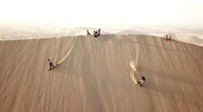 sandboarding
