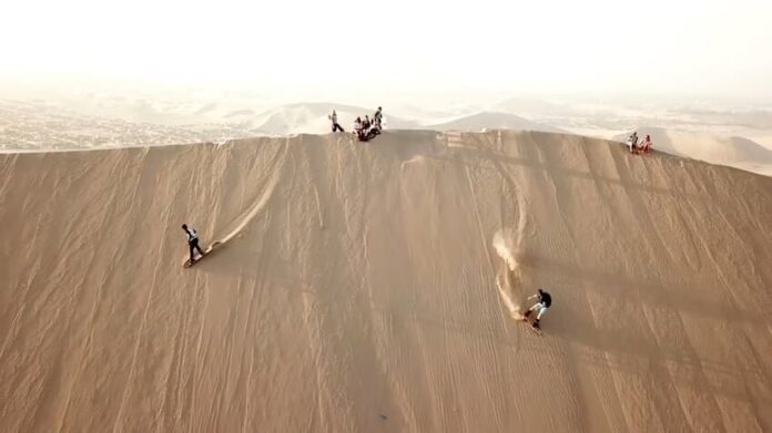 sandboarding