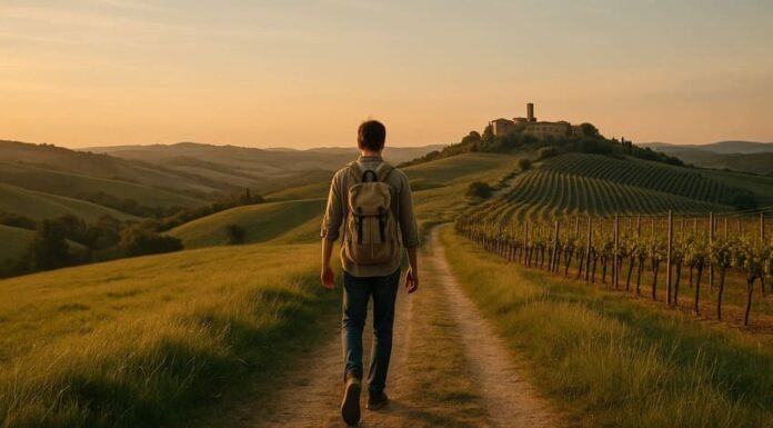 I viaggi più lenti che ti cambiano la vita: 5 esperienze da fare almeno una volta pellegrinaggio al tramonto